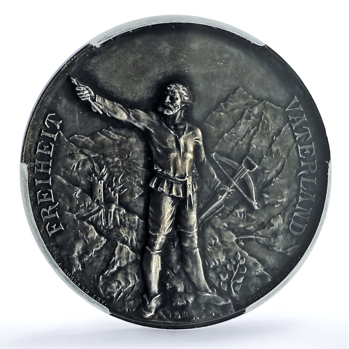 Switzerland Luzern Shooting Festival Richter 867 SP62 PCGS silver medal 1889 Switzerland Luzern Shooting Festival Richter 867 SP62 PCGS silver medal 1889