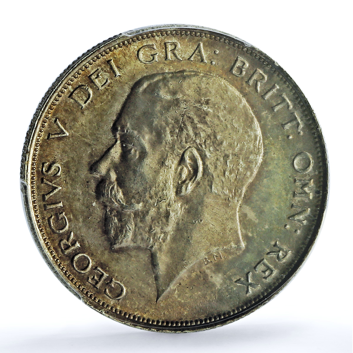 Great Britain 1/2 crown George V KM-818 S-4011 MS 63 PCGS silver coin 1913 Great Britain 1/2 crown George V KM-818 S-4011 MS 63 PCGS silver coin 1913