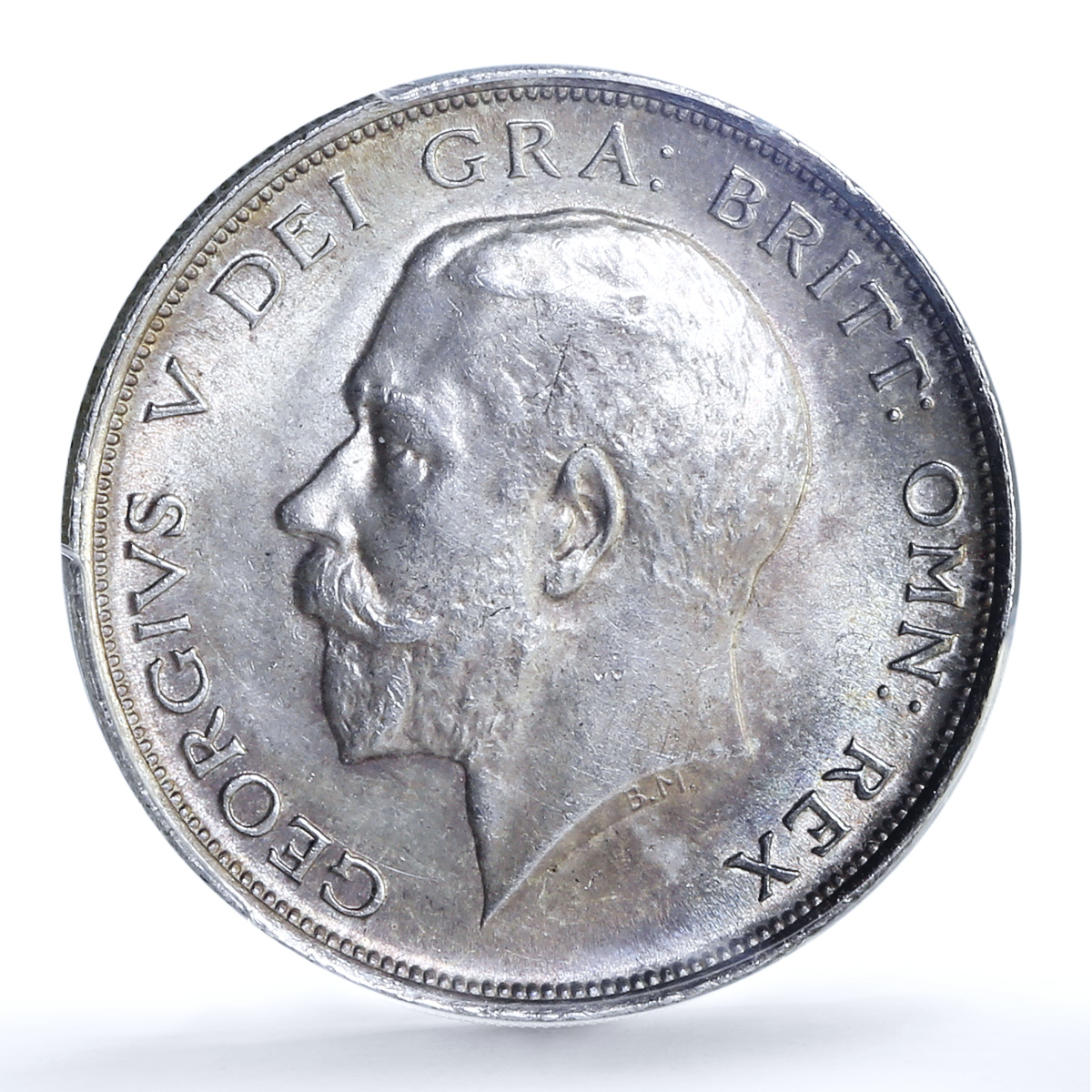 Great Britain 1/2 crown George V KM-818 S-4011 MS 63 PCGS silver coin 1913 Great Britain 1/2 crown George V KM-818 S-4011 MS 63 PCGS silver coin 1913