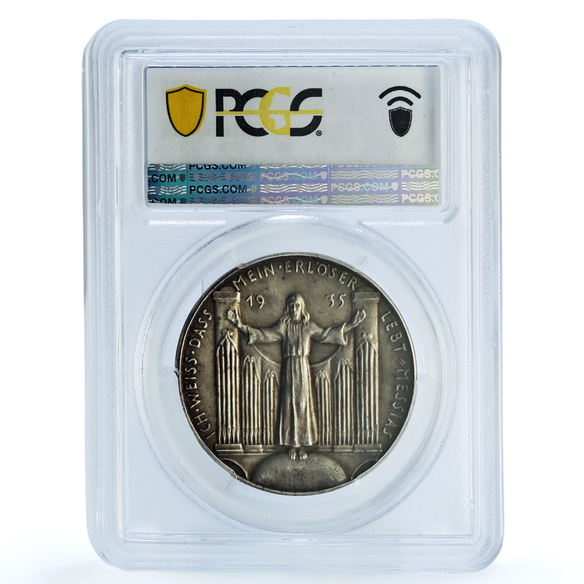 Germany Third Reich Handel Composer Kienast-502 SP 63 PCGS silver medal 1935 Germany Third Reich Handel Composer Kienast-502 SP 63 PCGS silver medal 1935