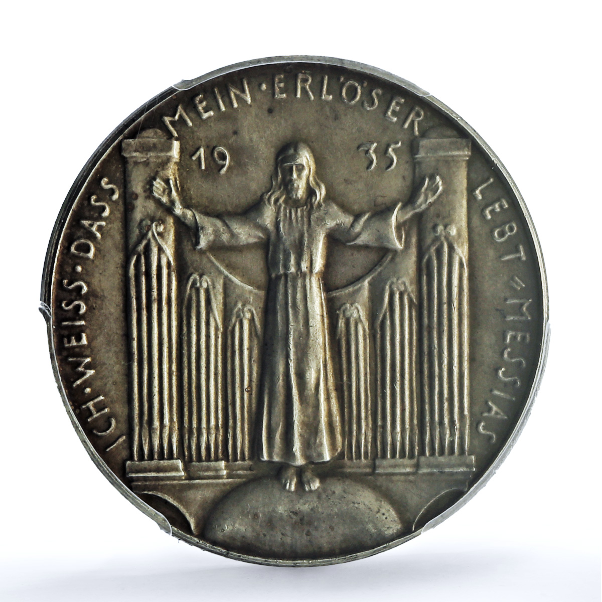 Germany Third Reich Handel Composer Kienast-502 SP 63 PCGS silver medal 1935 Germany Third Reich Handel Composer Kienast-502 SP 63 PCGS silver medal 1935