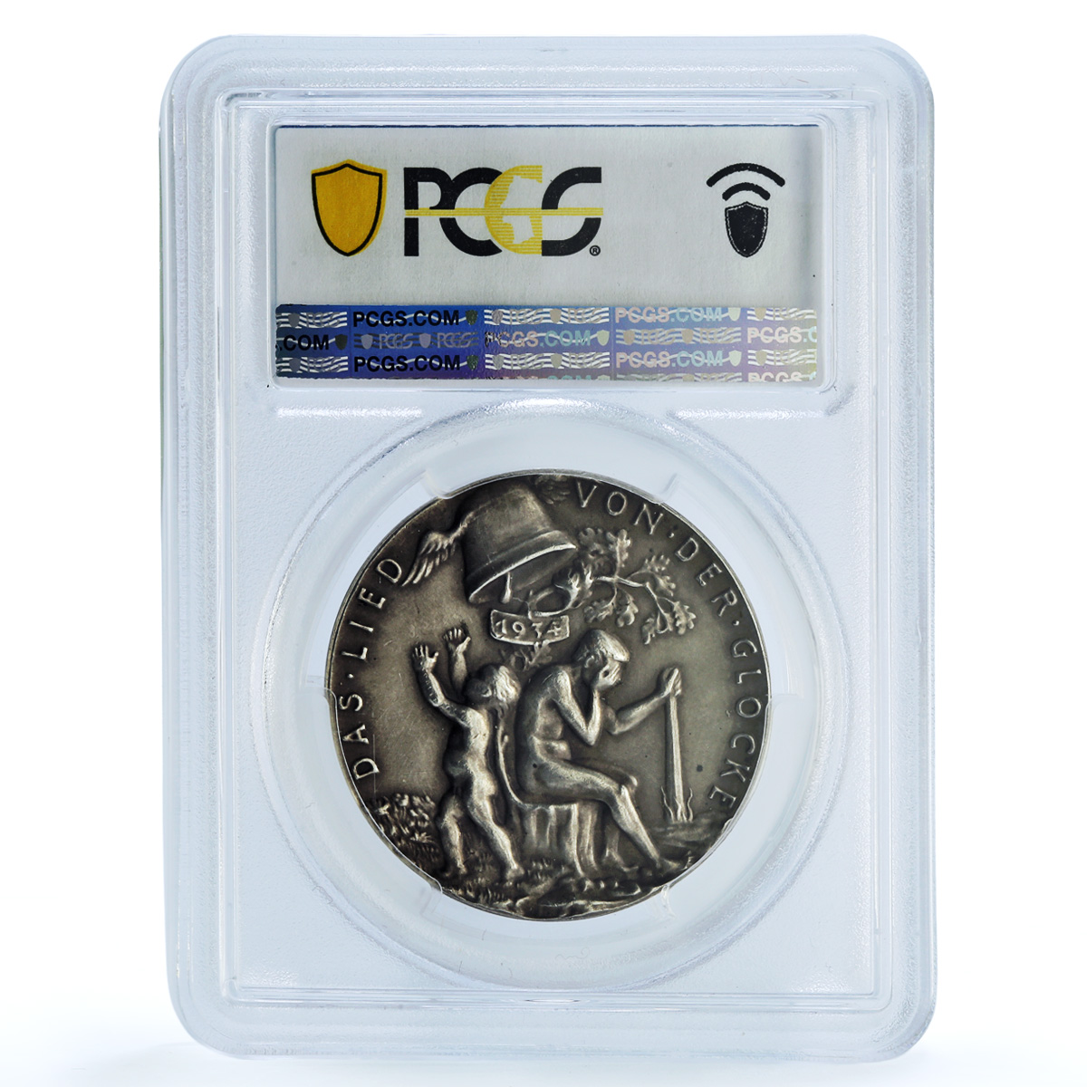 Germany Third Reich Schiller Literature Kienast-500 SP 63 PCGS silver medal 1934