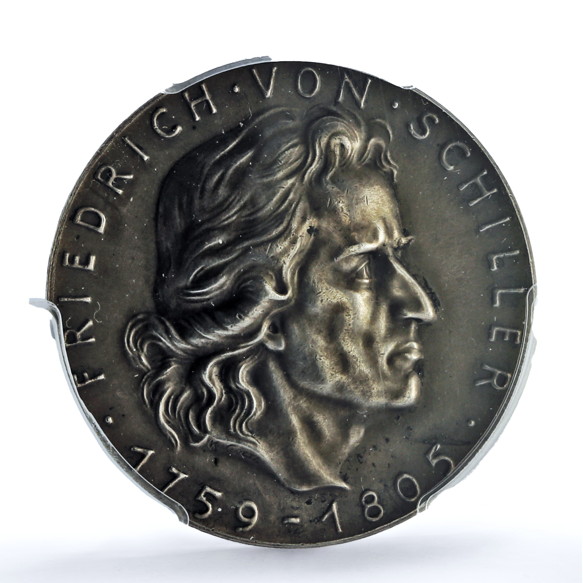 Germany Third Reich Schiller Literature Kienast-500 SP 63 PCGS silver medal 1934