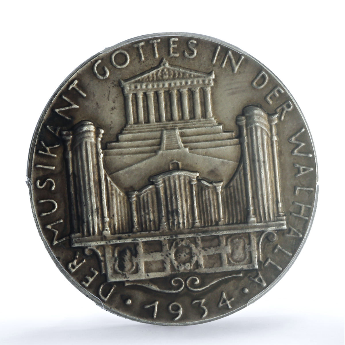 Germany Third Reich Bruckner Composer Kienast-495 SP 63 PCGS silver medal 1934 Germany Third Reich Bruckner Composer Kienast-495 SP 63 PCGS silver medal 1934