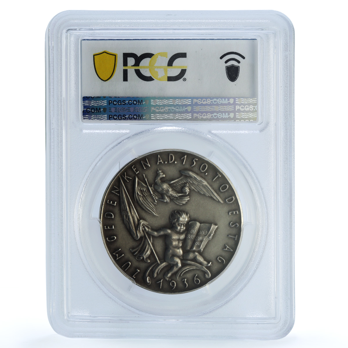 Germany Third Reich Frederick II Great Kienast-512 SP 63 PCGS silver medal 1936 Germany Third Reich Frederick II Great Kienast-512 SP 63 PCGS silver medal 1936