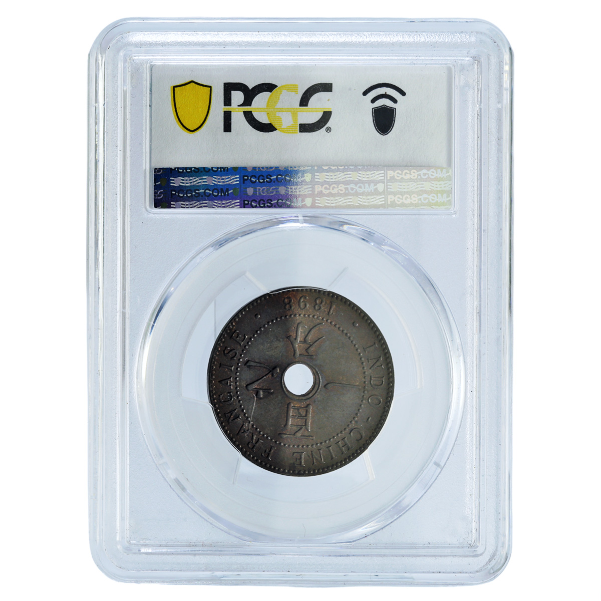 French Indochina 1 cent Regular Coinage Paris Mint MS64 PCGS bronze coin 1898 French Indochina 1 cent Regular Coinage Paris Mint MS64 PCGS bronze coin 1898