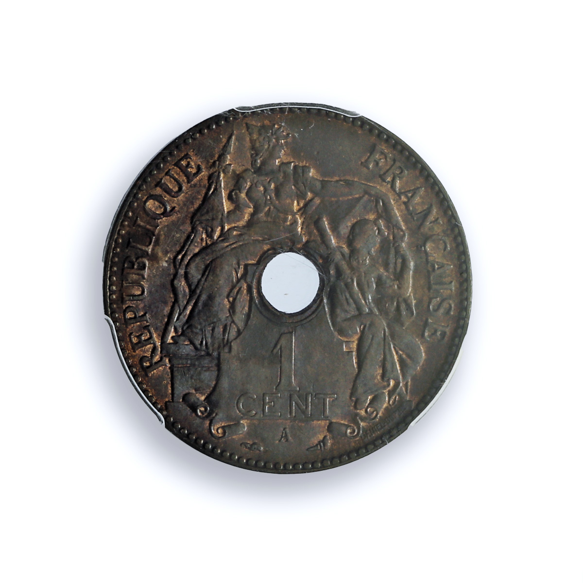 French Indochina 1 cent Regular Coinage Paris Mint MS64 PCGS bronze coin 1898 French Indochina 1 cent Regular Coinage Paris Mint MS64 PCGS bronze coin 1898