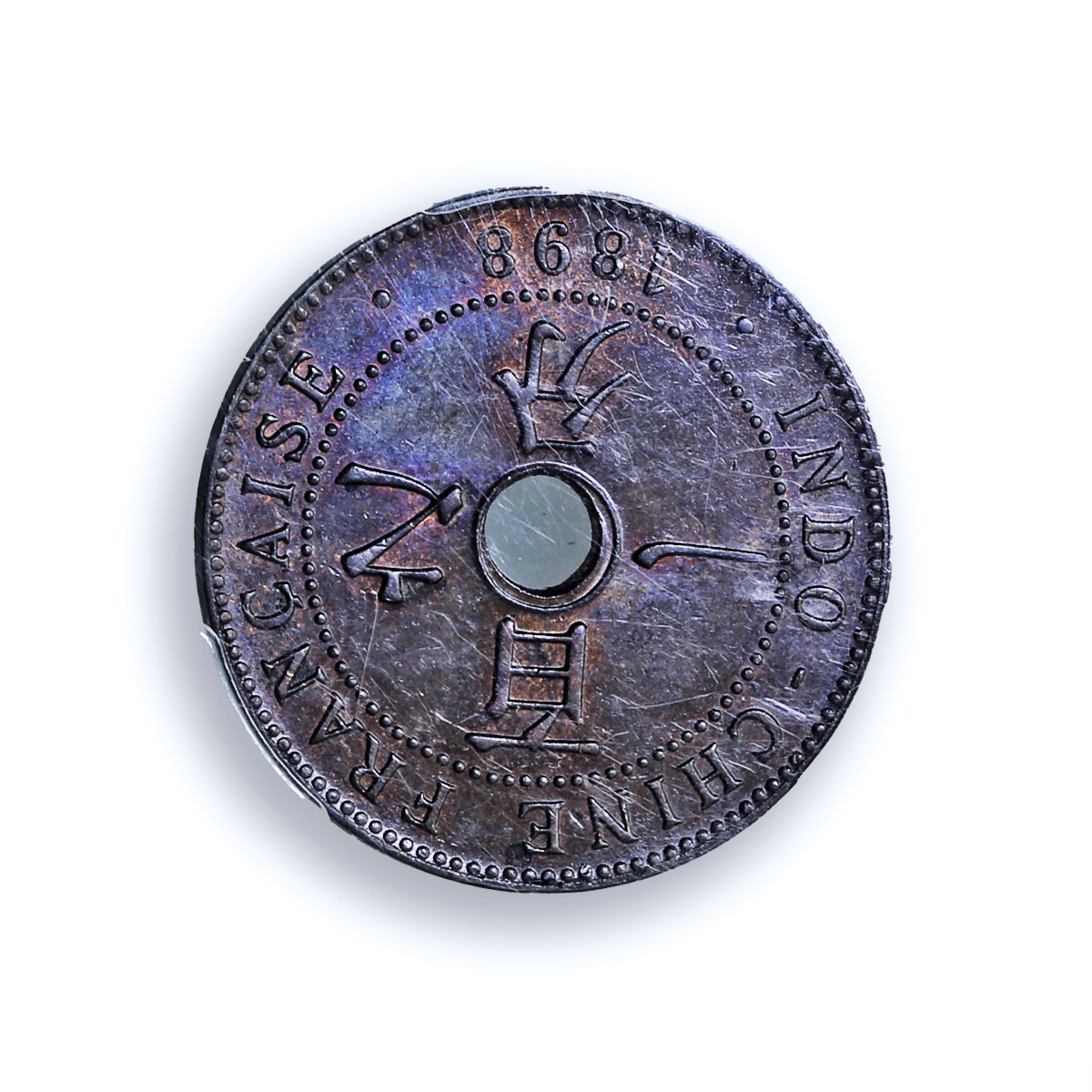 French Indochina 1 cent Regular Coinage Paris Mint MS64 PCGS bronze coin 1898 French Indochina 1 cent Regular Coinage Paris Mint MS64 PCGS bronze coin 1898