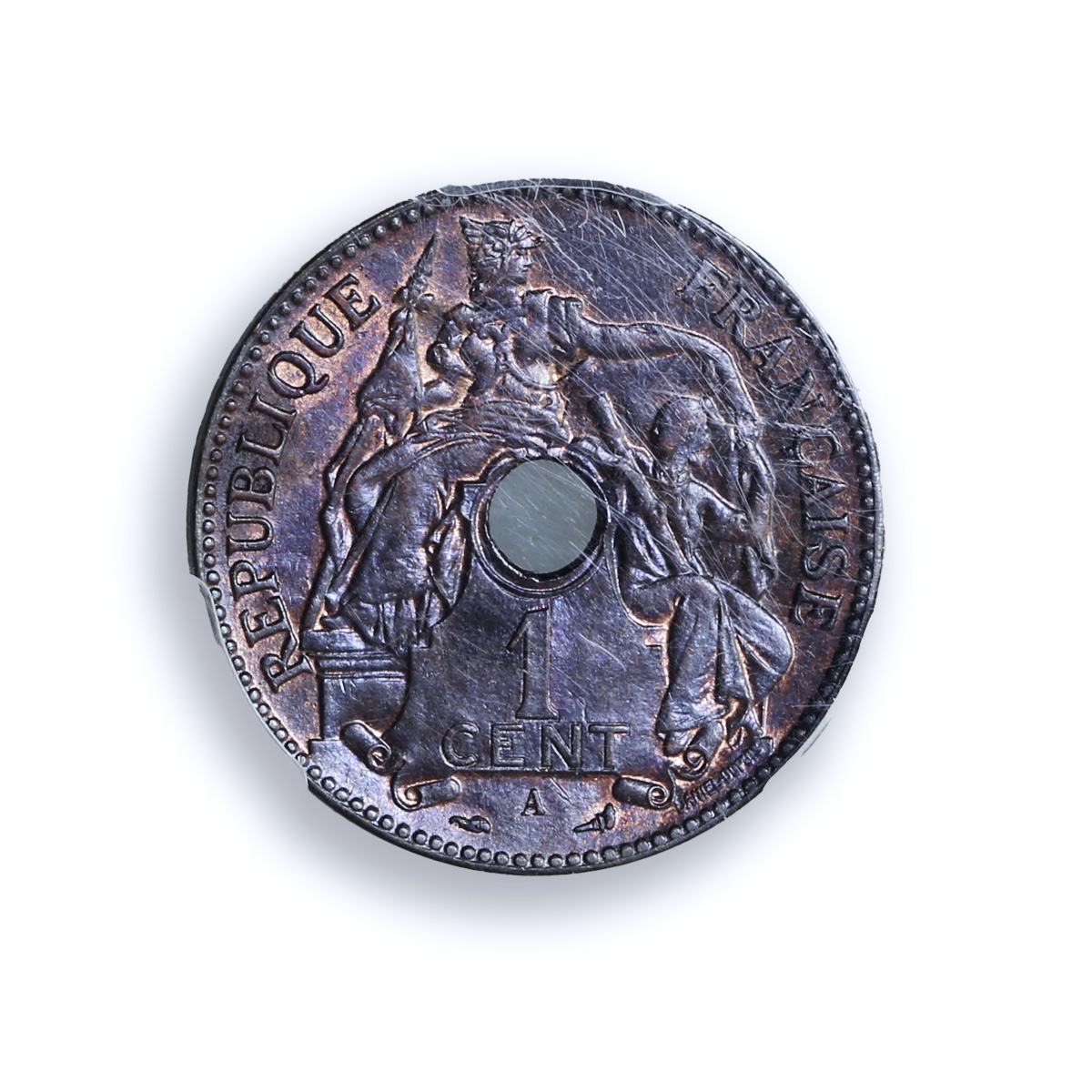 French Indochina 1 cent Regular Coinage Paris Mint MS64 PCGS bronze coin 1898 French Indochina 1 cent Regular Coinage Paris Mint MS64 PCGS bronze coin 1898