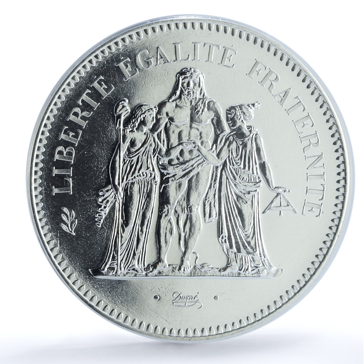 France 50 francs Hercules KM-941.1 Gad-882 F-427 MS 67 PCGS silver coin 1974 France 50 francs Hercules KM-941.1 Gad-882 F-427 MS 67 PCGS silver coin 1974