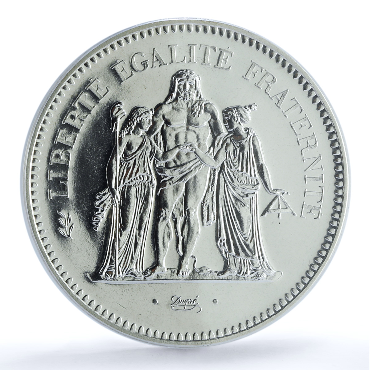 France 50 francs Hercules KM-941.1 Gad-882 F-427 MS 67 PCGS silver coin 1980 France 50 francs Hercules KM-941.1 Gad-882 F-427 MS 67 PCGS silver coin 1980
