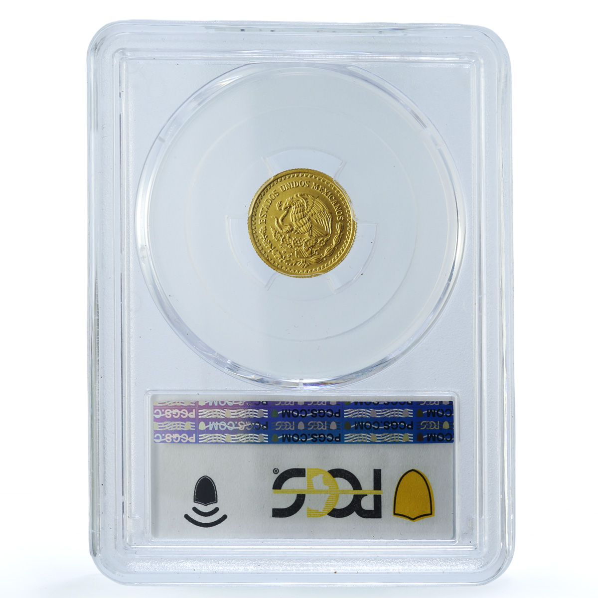 Mexico 1/10 onza Libertad Angel of Independence KM-672 MS 69 PCGS gold coin 2014