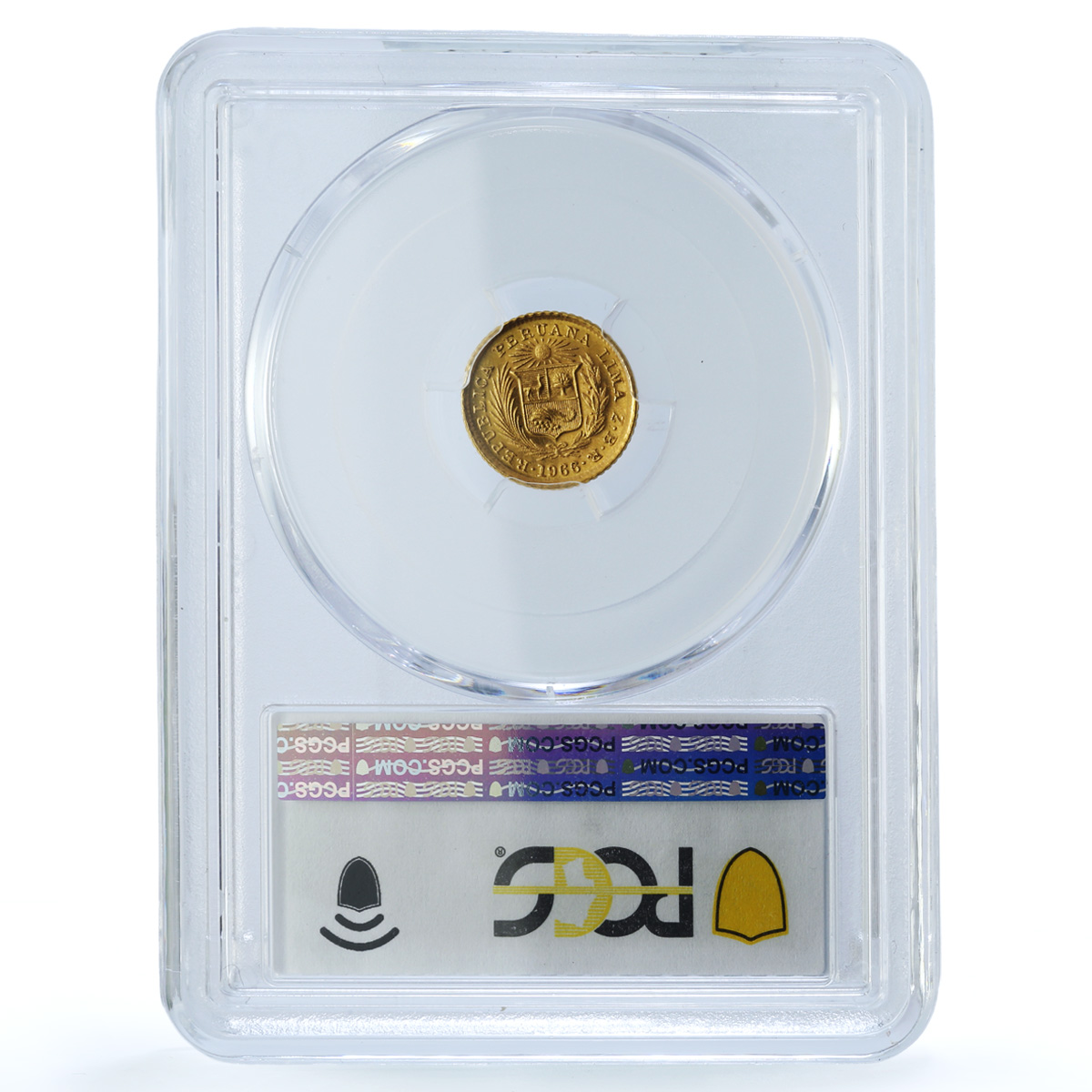 Peru 1/5 libra Republic Trade Coinage KM-210 Fr-75 MS 67 PCGS gold coin 1966 ZBR Peru 1/5 libra Republic Trade Coinage KM-210 Fr-75 MS 67 PCGS gold coin 1966 ZBR