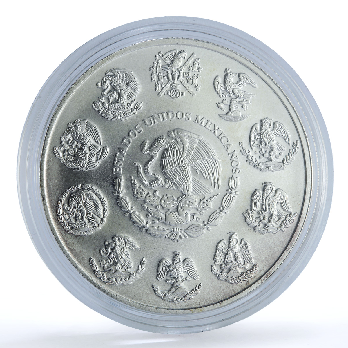 Mexico 1 onza Libertad Angel of Independence KM-639 Bullion silver coin 2005 Mexico 1 onza Libertad Angel of Independence KM-639 Bullion silver coin 2005