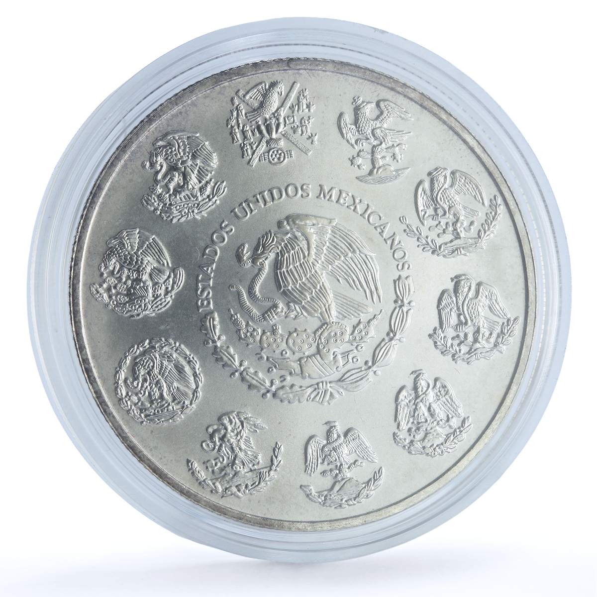Mexico 1 onza Libertad Angel of Independence KM-639 Bullion silver coin 2000 Mexico 1 onza Libertad Angel of Independence KM-639 Bullion silver coin 2000