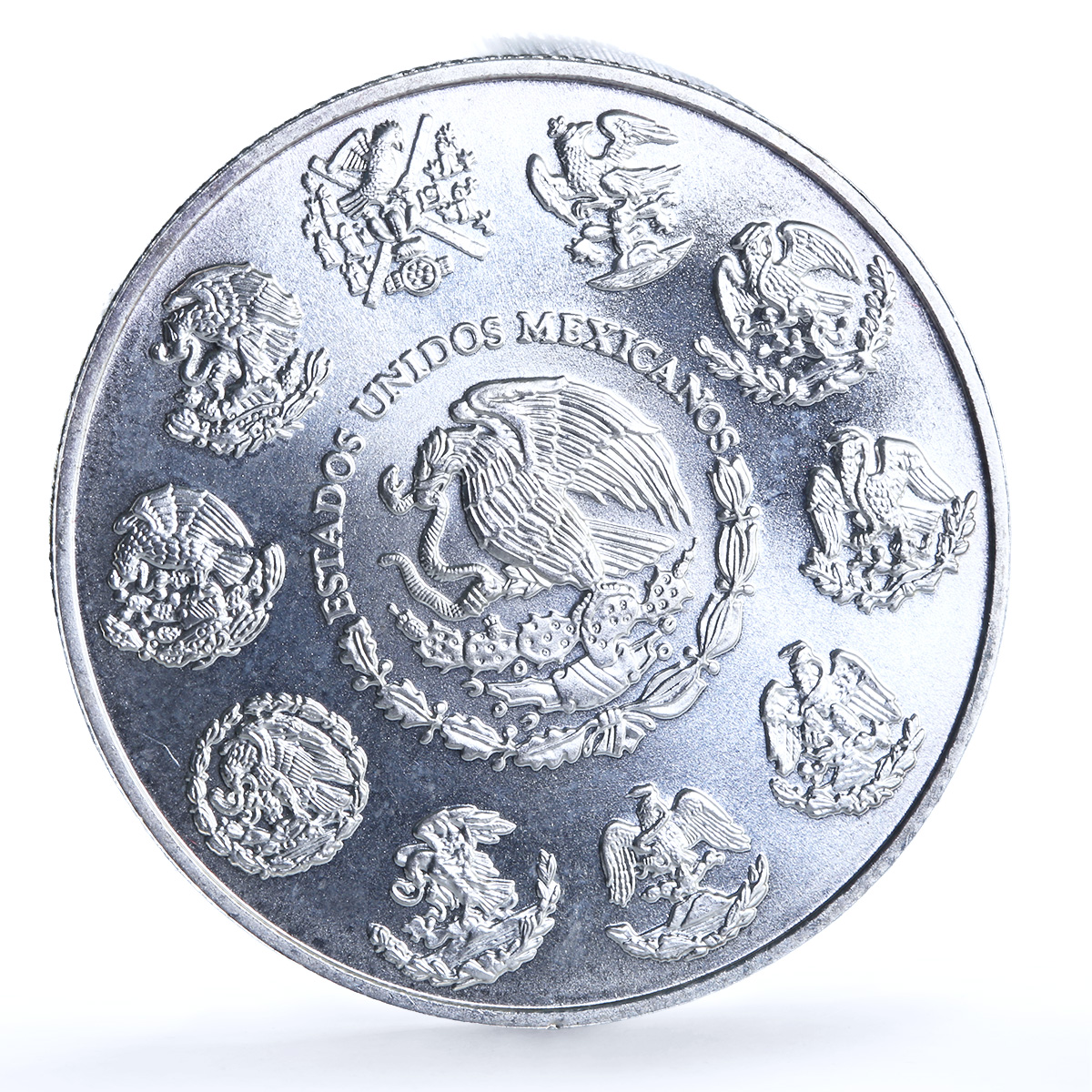 Mexico 1 onza Libertad Angel of Independence KM-639 Bullion silver coin 2003