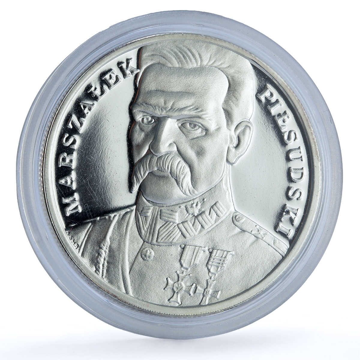 Poland 100000 zlotych Jozef Pilsudski Y#201 Politics proof silver coin 1990 Poland 100000 zlotych Jozef Pilsudski Y#201 Politics proof silver coin 1990
