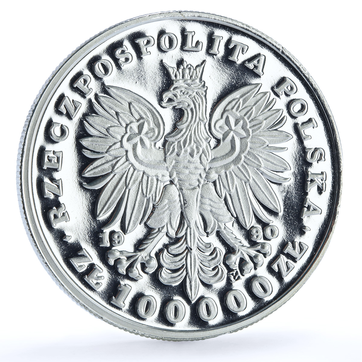 Poland 100000 zlotych Tadeusz Kosciuszko Y#200 Horseman proof silver coin 1990 Poland 100000 zlotych Tadeusz Kosciuszko Y#200 Horseman proof silver coin 1990