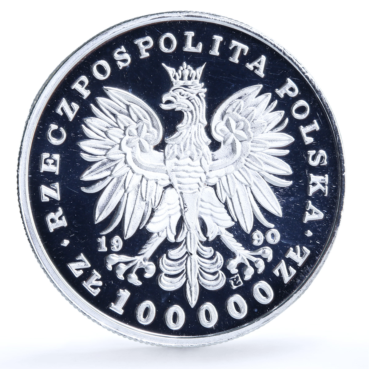 Poland 100000 zlotych Tadeusz Kosciuszko Y#200 Horseman proof silver coin 1990 Poland 100000 zlotych Tadeusz Kosciuszko Y#200 Horseman proof silver coin 1990