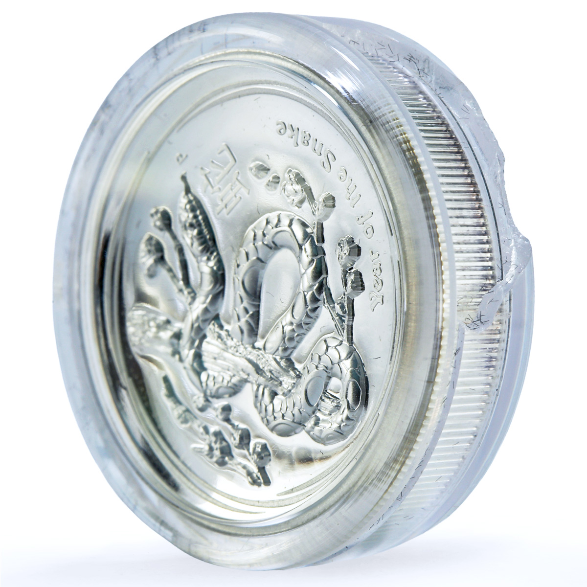 Australia 1 dollar Year Snake High Relief Lunar Series 2 proof silver coin 2013 Australia 1 dollar Year Snake High Relief Lunar Series 2 proof silver coin 2013