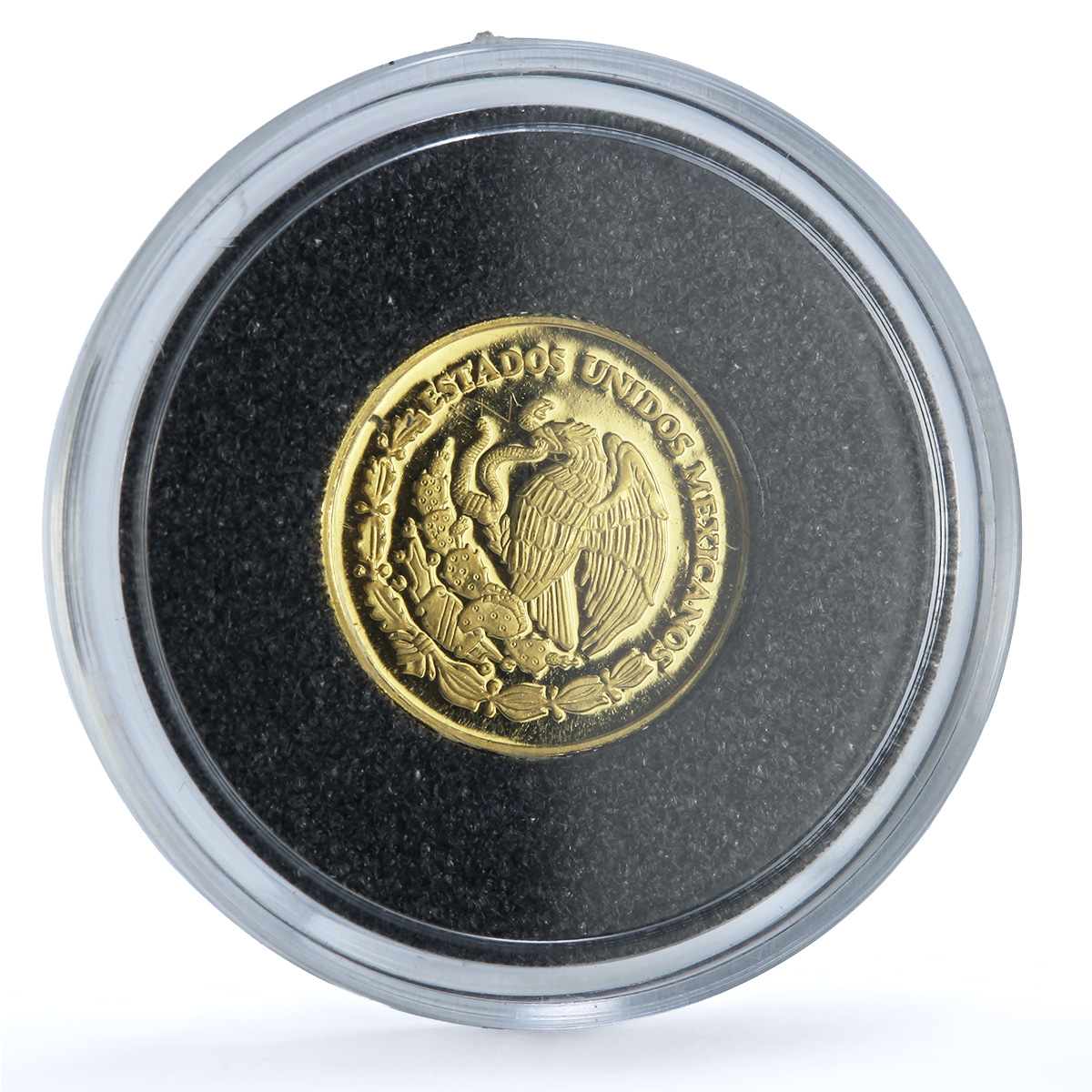 Mexico 1/20 onza Teocuitlatl KM-642 Crafts Melting Aztec proof gold coin 1999 Mexico 1/20 onza Teocuitlatl KM-642 Crafts Melting Aztec proof gold coin 1999
