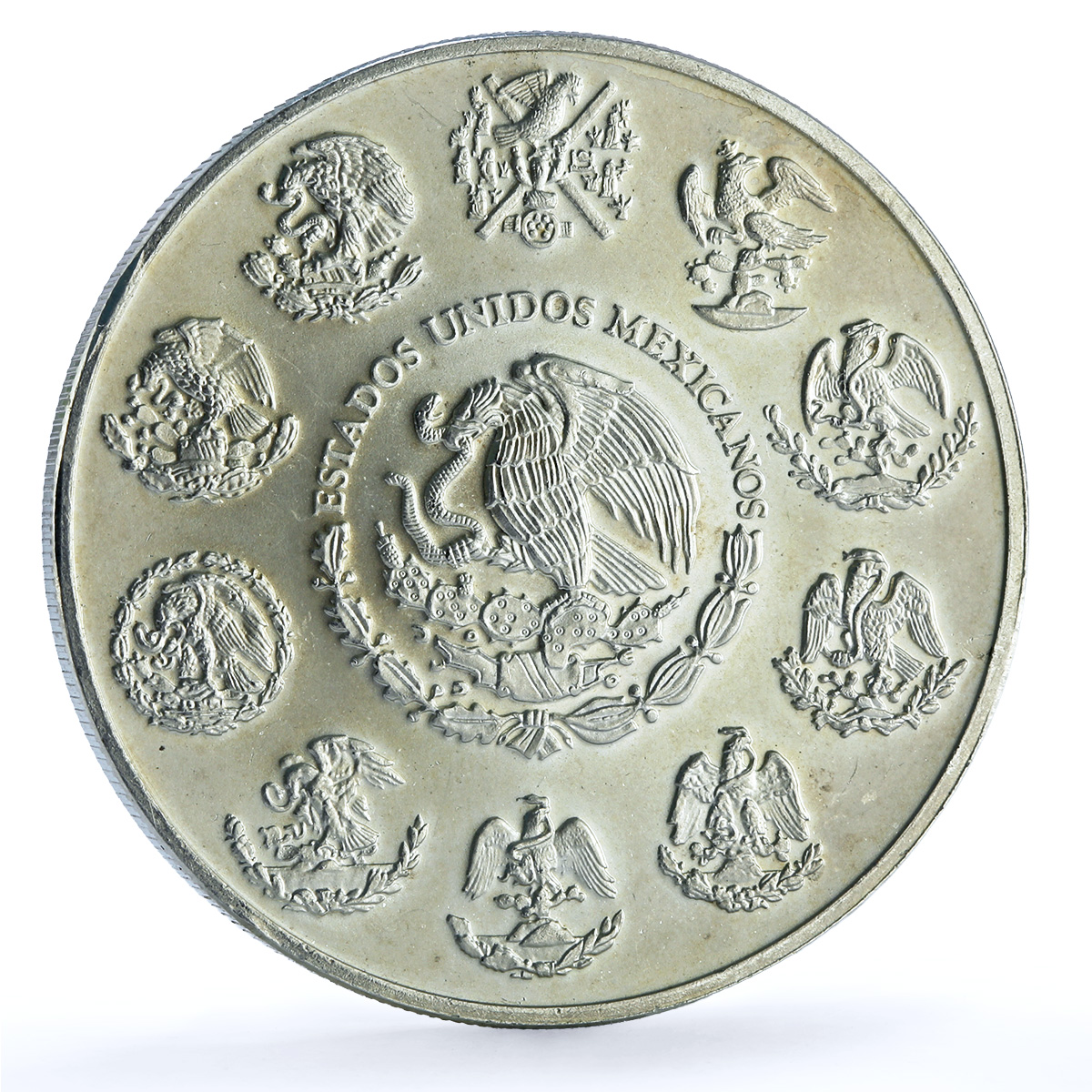 Mexico 2 onzas Libertad Angel of Independence KM-614 Bullion silver coin 1998 Mexico 2 onzas Libertad Angel of Independence KM-614 Bullion silver coin 1998