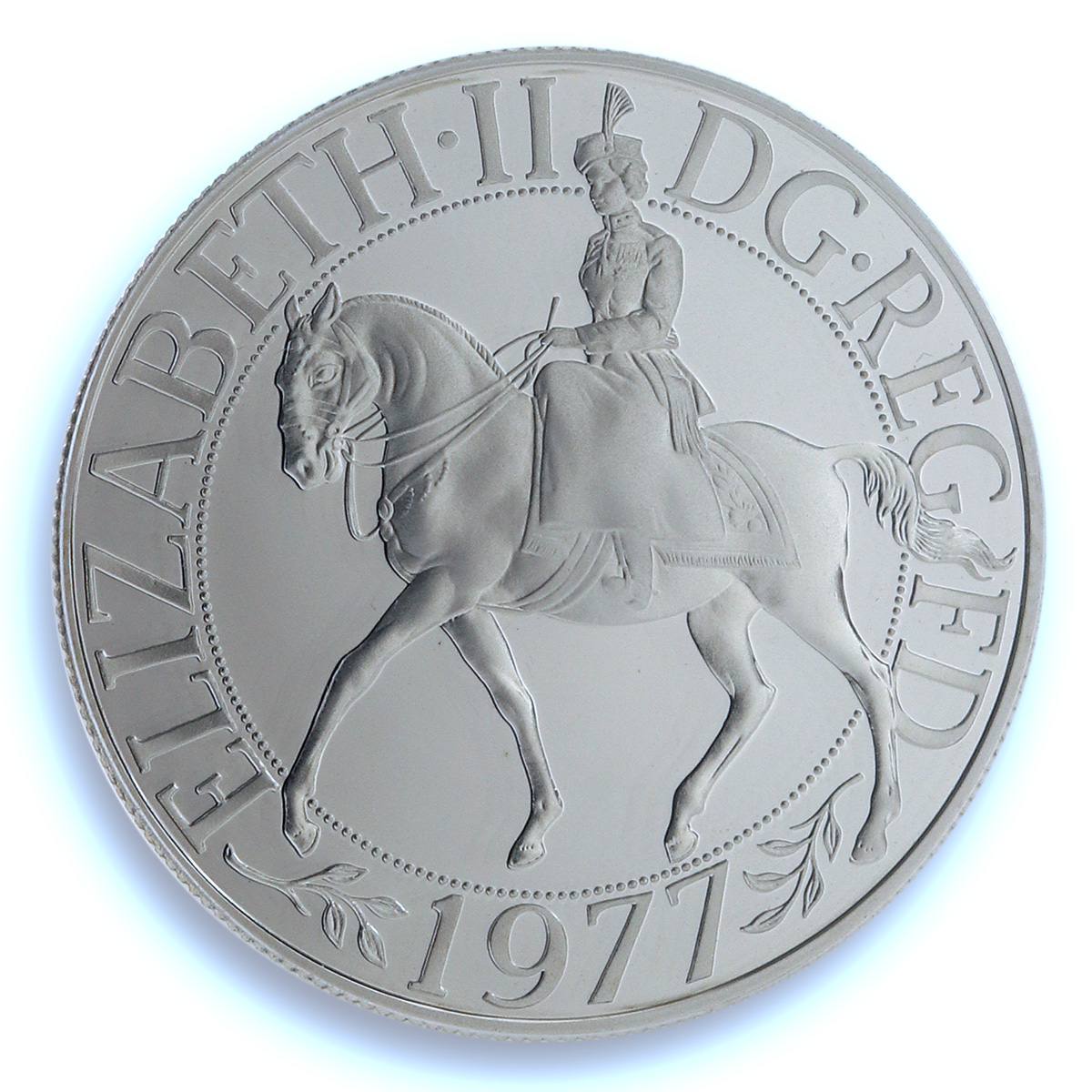 Great Britain 25 pence Elizabeth II Jubilee KM-920a PR 69 PCGS silver coin 1977 Great Britain 25 pence Elizabeth II Jubilee KM-920a PR 69 PCGS silver coin 1977