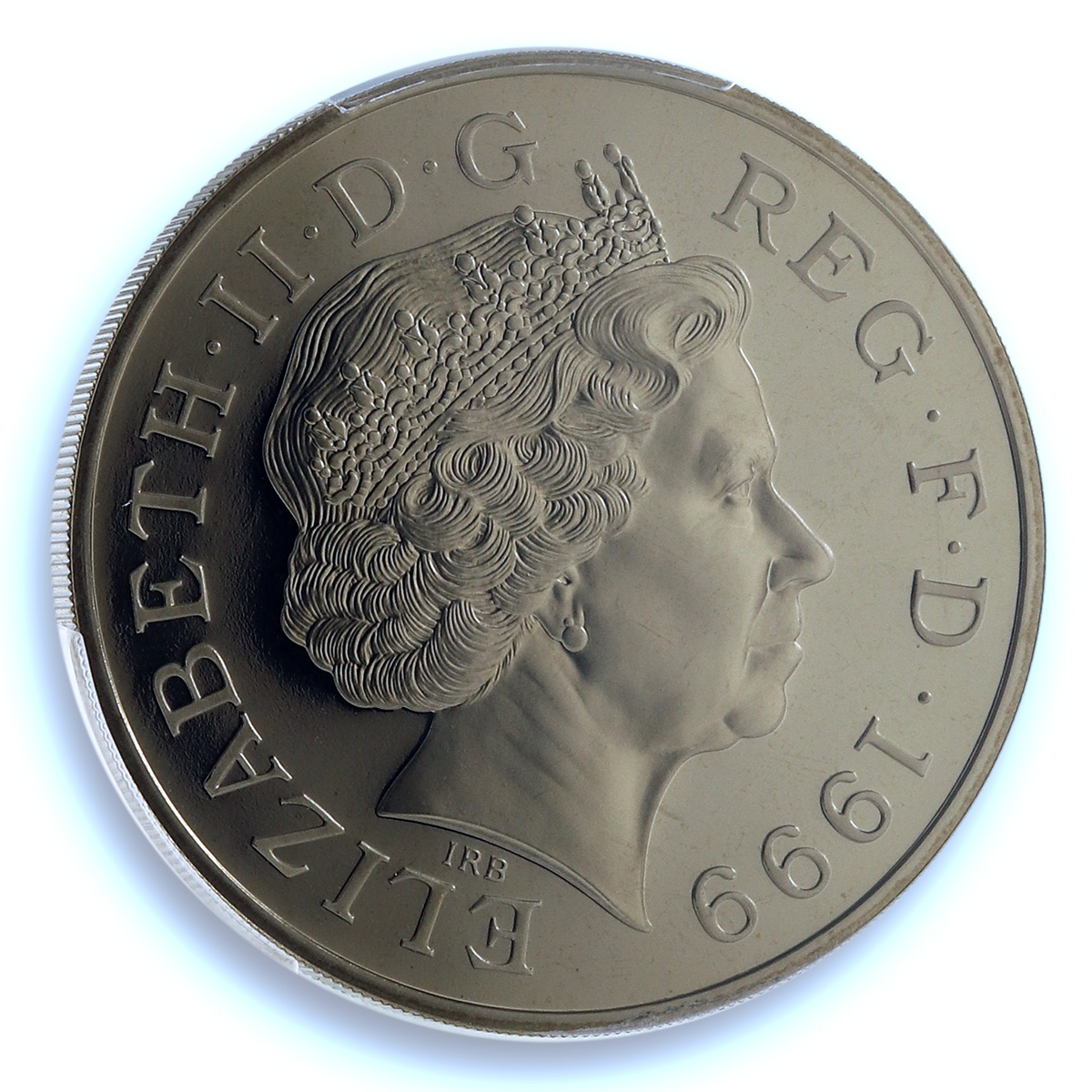 Great Britain 5 pounds Princess Diana Wales KM-997 PR 68 PCGS CuNi coin 1999 Great Britain 5 pounds Princess Diana Wales KM-997 PR 68 PCGS CuNi coin 1999