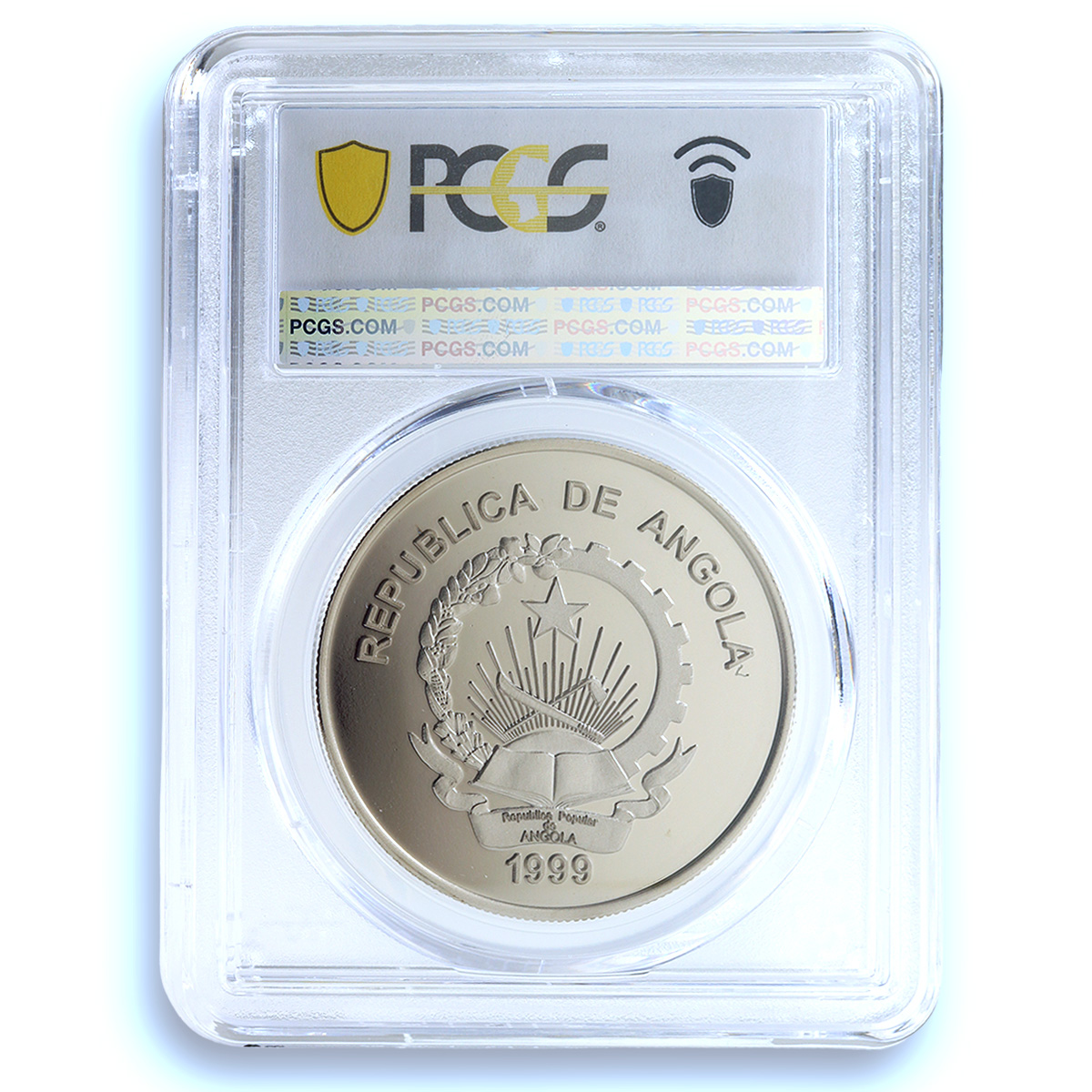 Angola 10 kwanzas Sydney Olympics KM-93 Opera House PR 70 PCGS CuNi coin 1999 Angola 10 kwanzas Sydney Olympics KM-93 Opera House PR 70 PCGS CuNi coin 1999