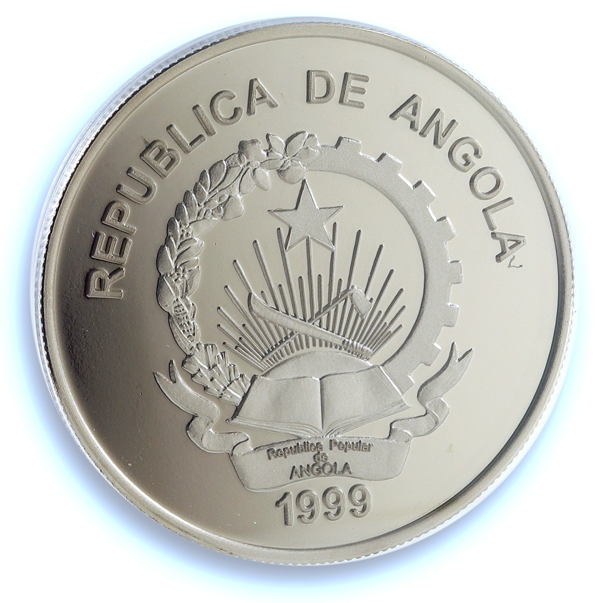 Angola 10 kwanzas Sydney Olympics KM-93 Opera House PR 70 PCGS CuNi coin 1999 Angola 10 kwanzas Sydney Olympics KM-93 Opera House PR 70 PCGS CuNi coin 1999