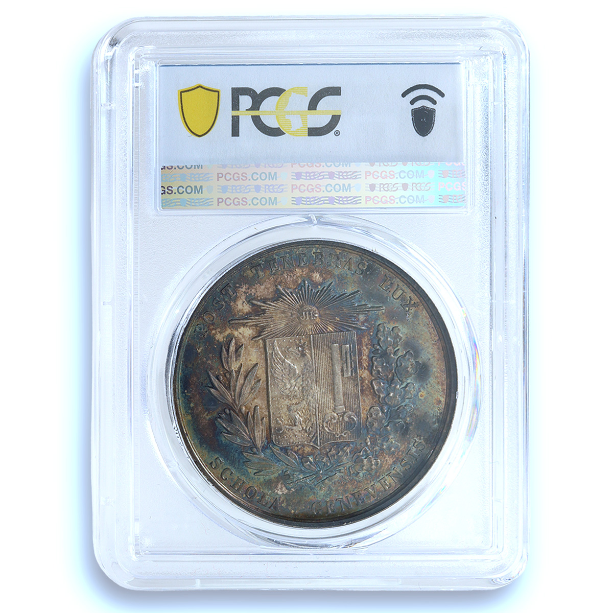 Switzerland Geneva University SM-1598 MS 64 PCGS silver medal No Date Switzerland Geneva University SM-1598 MS 64 PCGS silver medal No Date