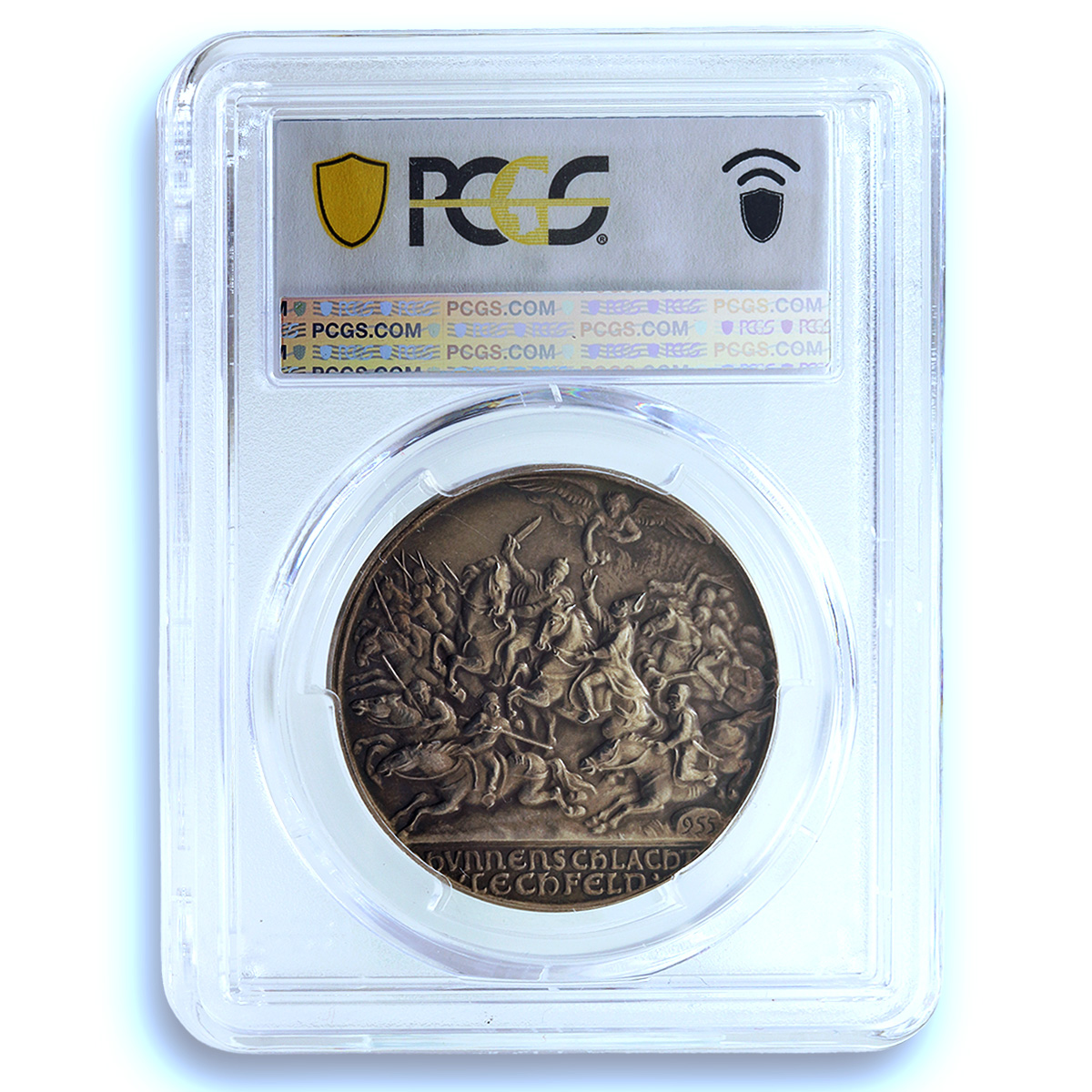 Germany Third Reich Lechfeld Kienast-554 Goetz MS 62 PCGS silver medal 1939 Germany Third Reich Lechfeld Kienast-554 Goetz MS 62 PCGS silver medal 1939