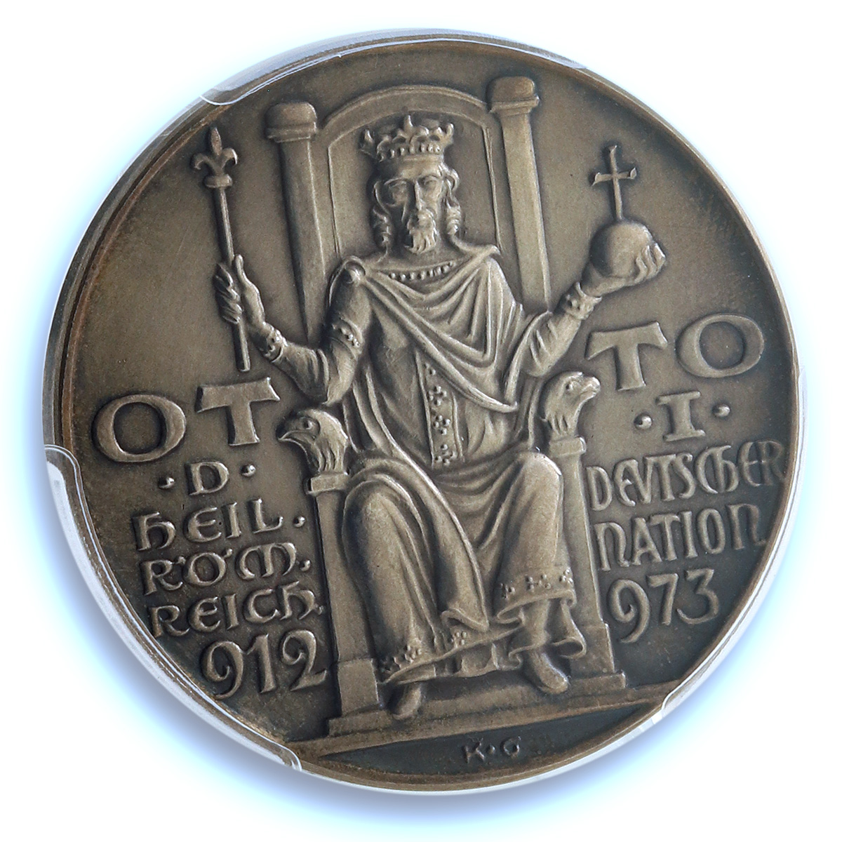 Germany Third Reich Lechfeld Kienast-554 Goetz MS 62 PCGS silver medal 1939 Germany Third Reich Lechfeld Kienast-554 Goetz MS 62 PCGS silver medal 1939