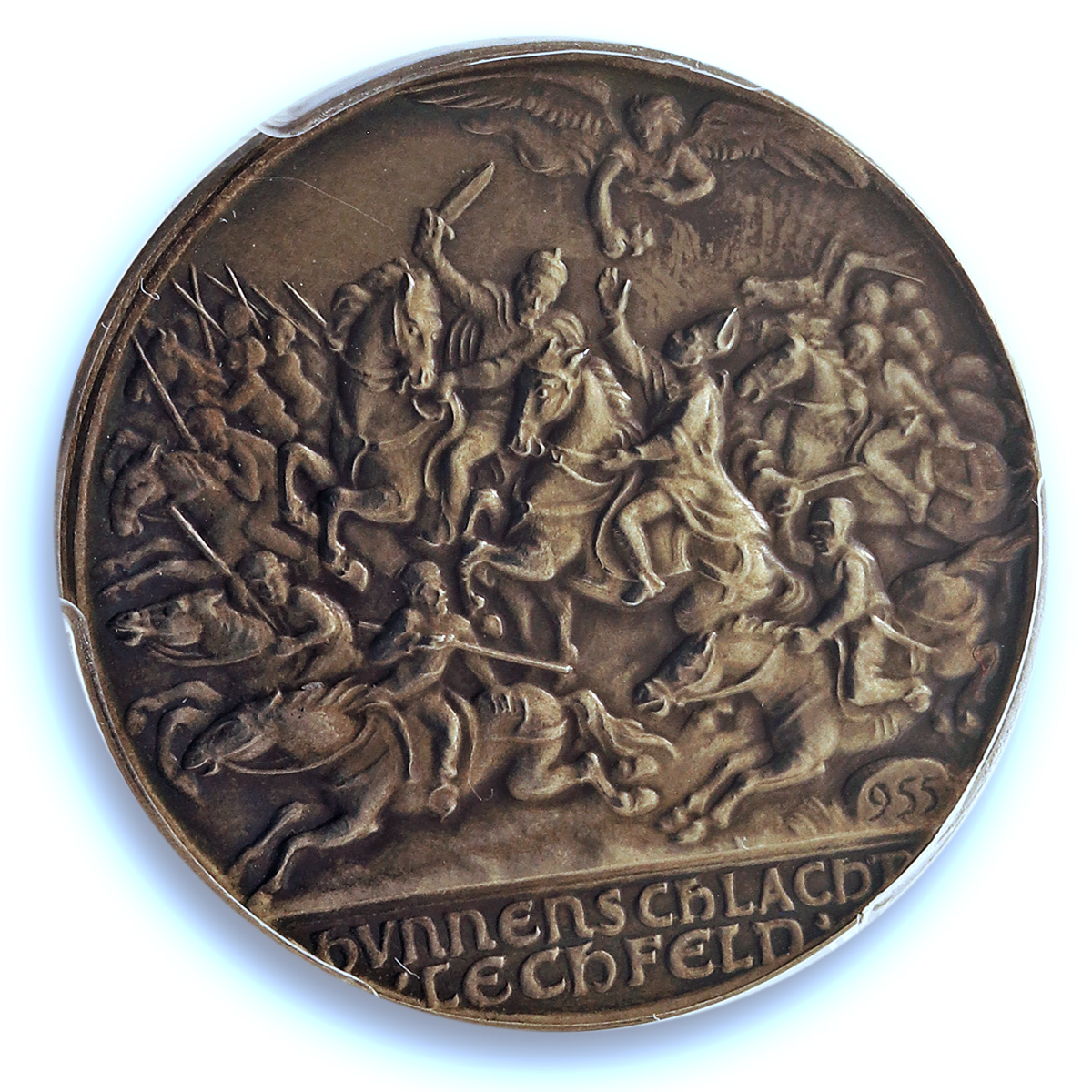 Germany Third Reich Lechfeld Kienast-554 Goetz MS 62 PCGS silver medal 1939 Germany Third Reich Lechfeld Kienast-554 Goetz MS 62 PCGS silver medal 1939