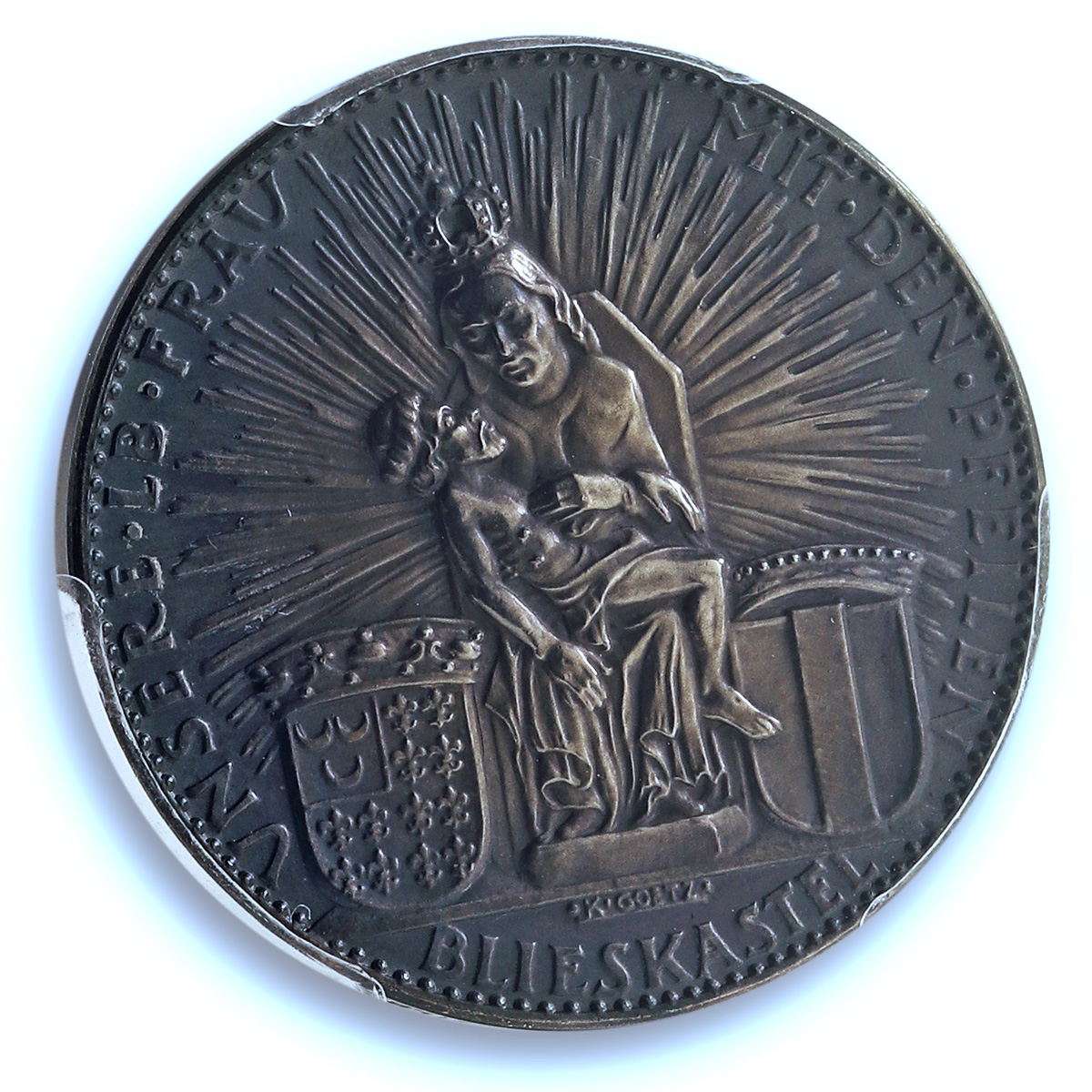 Bavaria Germany Weimar Blieskastel Kienast-445 Goetz MS62 PCGS silver medal 1930 Bavaria Germany Weimar Blieskastel Kienast-445 Goetz MS62 PCGS silver medal 1930