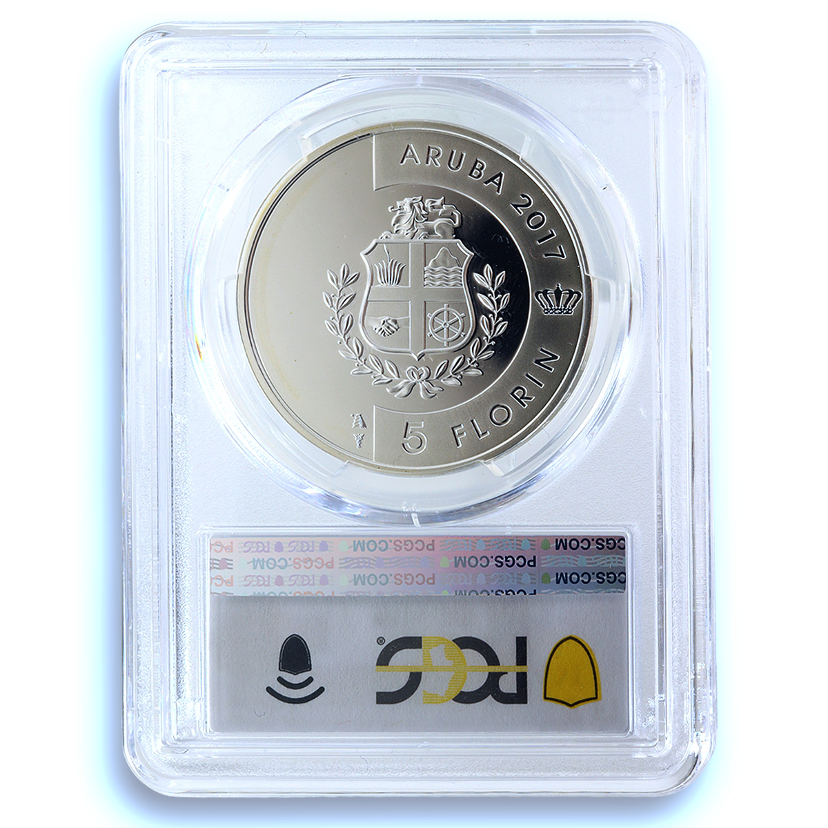 Aruba 5 florins Prikichi KM-64 Wildlife Parrot Bird PR 68 PCGS silver coin 2017 Aruba 5 florins Prikichi KM-64 Wildlife Parrot Bird PR 68 PCGS silver coin 2017