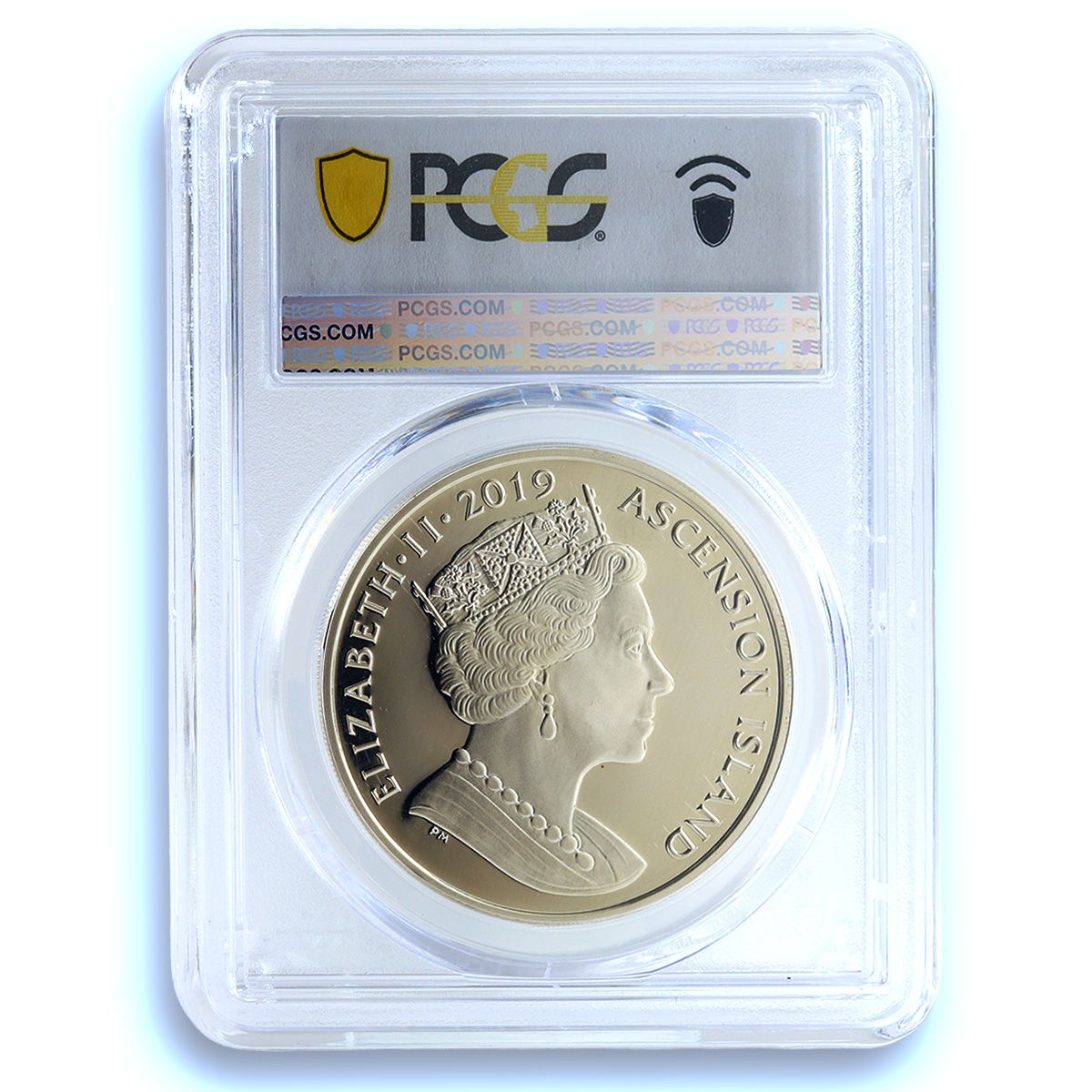 Ascension Island 1 crown 1st Man on Moon KM-49 Space PR 68 PCGS silver coin 2019 Ascension Island 1 crown 1st Man on Moon KM-49 Space PR 68 PCGS silver coin 2019