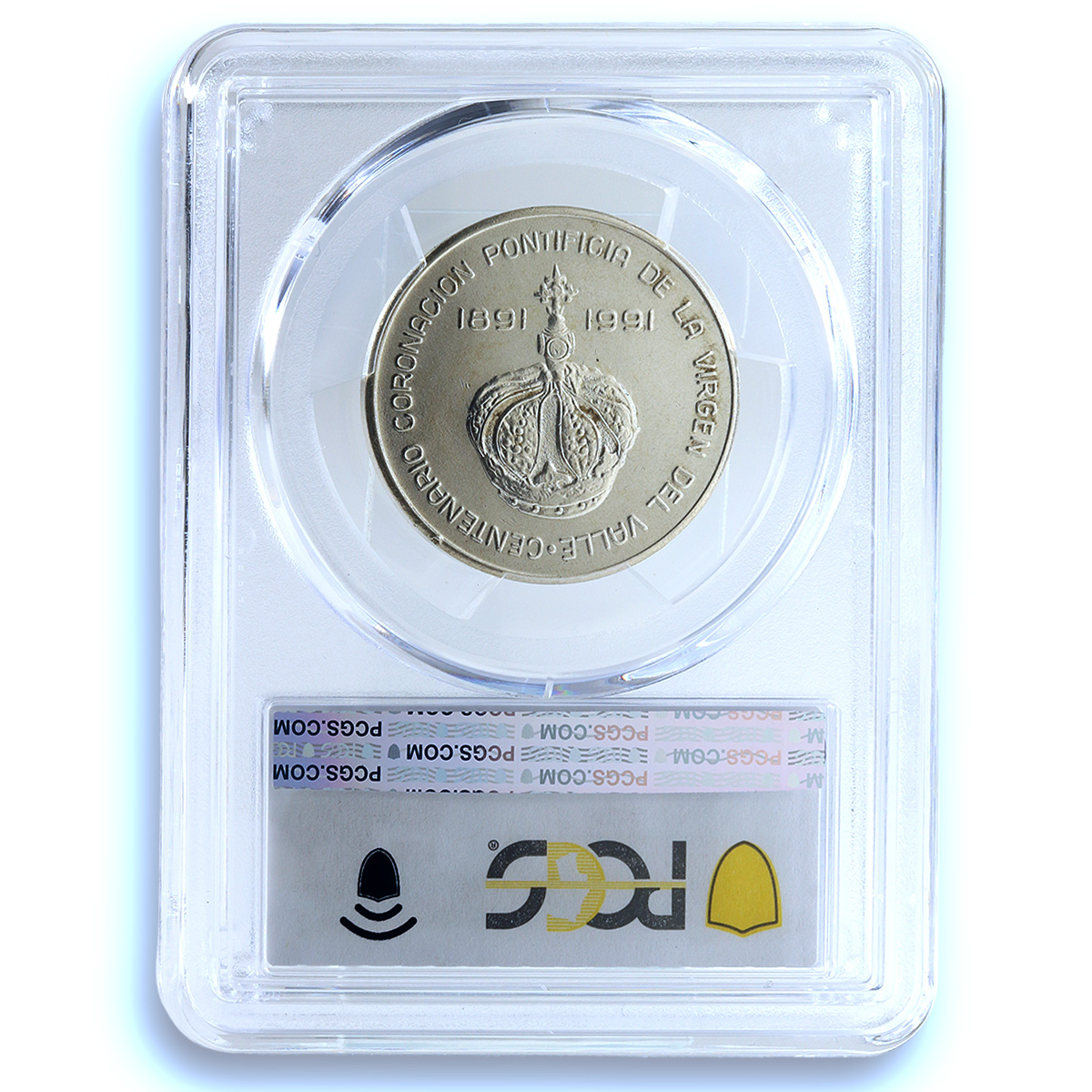 Argentina Catamarca "1 Korona" Token Aguada Culture Crown MS 63 PCGS silver 1991 Argentina Catamarca "1 Korona" Token Aguada Culture Crown MS 63 PCGS silver 1991
