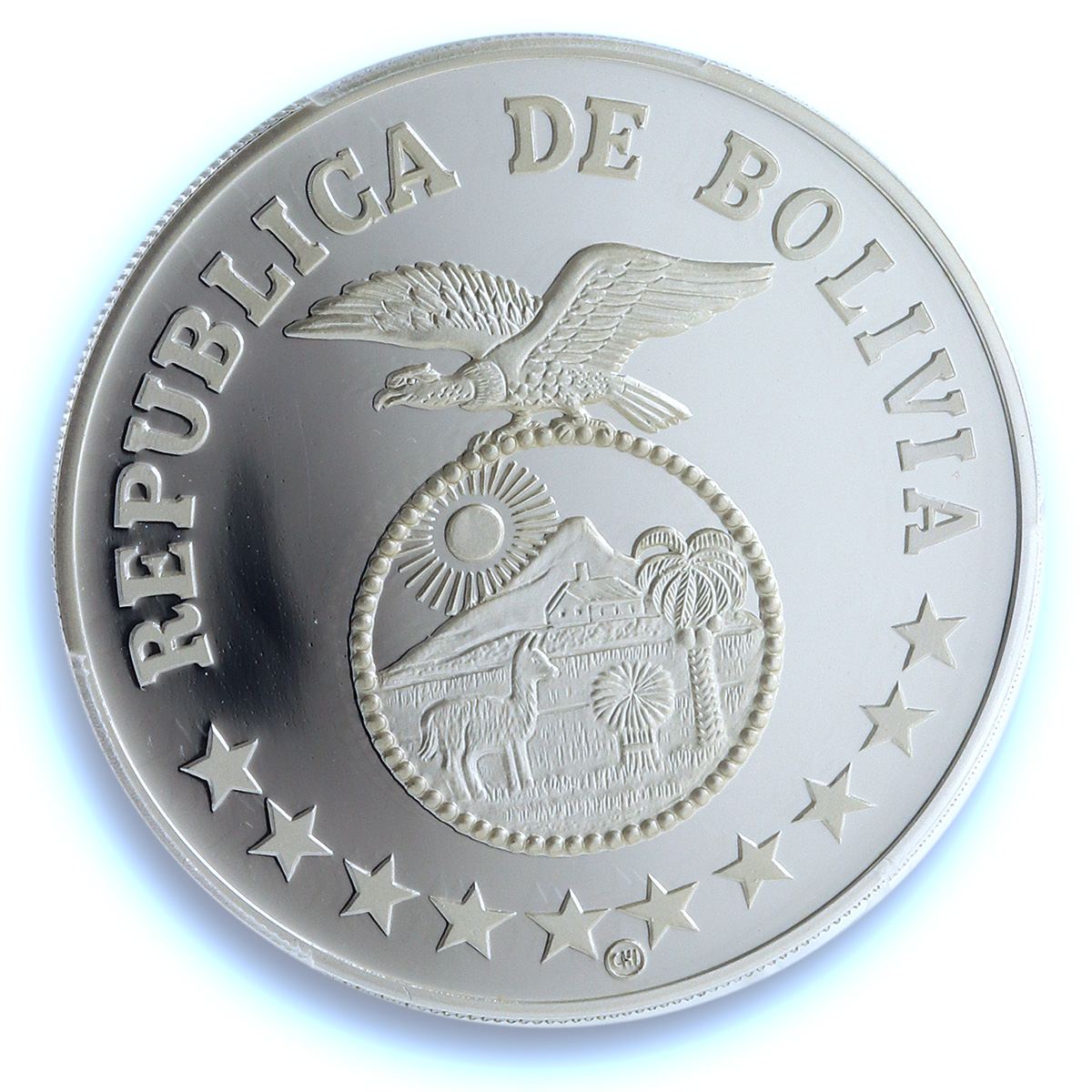 Bolivia 200 pesos Year of the Child KM-198 UNICEF PR 70 PCGS silver coin 1979 Bolivia 200 pesos Year of the Child KM-198 UNICEF PR 70 PCGS silver coin 1979