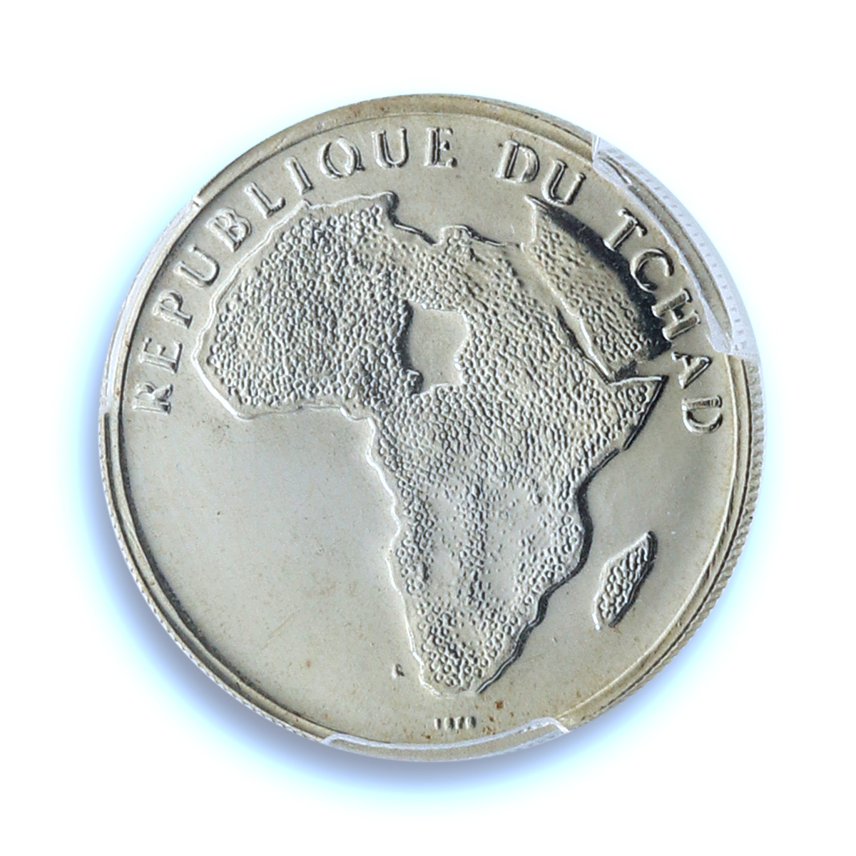 Chad 100 francs Independence KM-1 Robert Kennedy PR 68 PCGS silver coin 1970 Chad 100 francs Independence KM-1 Robert Kennedy PR 68 PCGS silver coin 1970