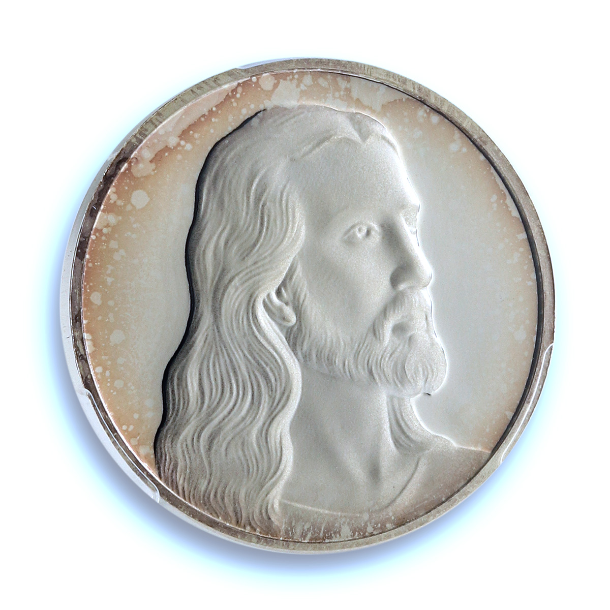 Cape Verde 25 escudos Jesus Christ KM-46 Religion PR 69 PCGS silver coin 2006 Cape Verde 25 escudos Jesus Christ KM-46 Religion PR 69 PCGS silver coin 2006