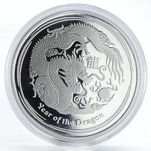 Australia 1 dollar Year of the Dragon Lunar Calendar Series II proof 1oz 2012