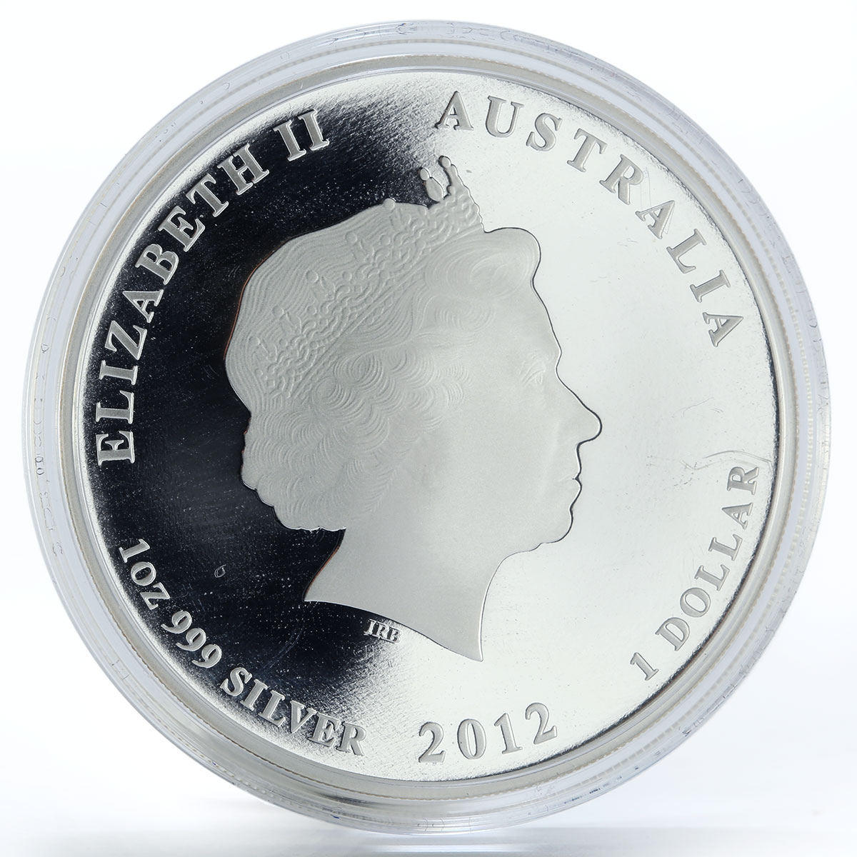 Australia 1 dollar Year of the Dragon Lunar Calendar Series II proof 1oz 2012