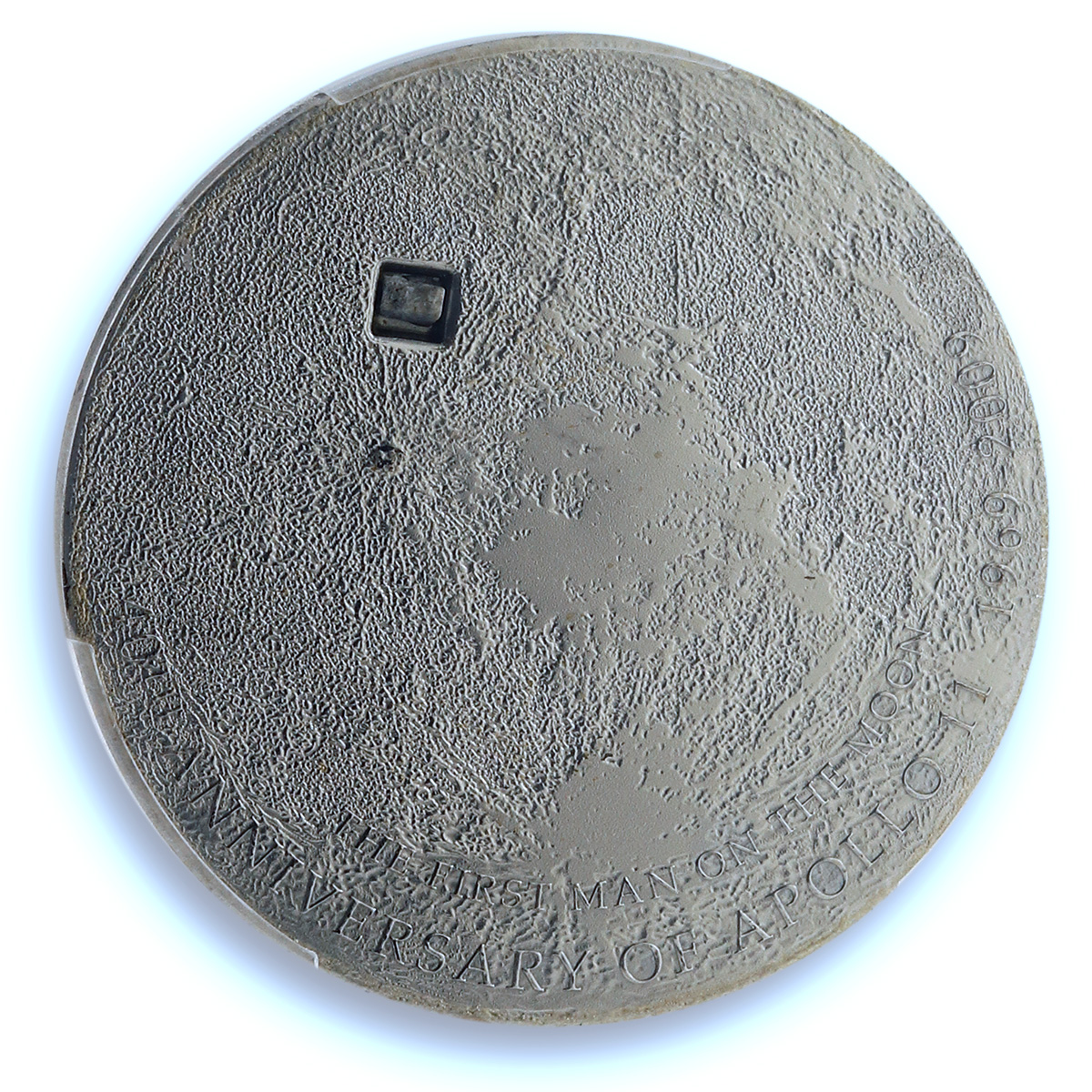 Cook Is. 5 dollars Moon KM-680 Space Apollo 11 Luna III MS 70 PCGS Ag coin 2009