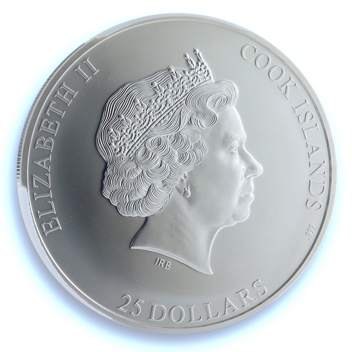 Cook Islands 25 dollars Denali Alaska 7 Summits MS 70 PCGS 5 oz silver coin 2016