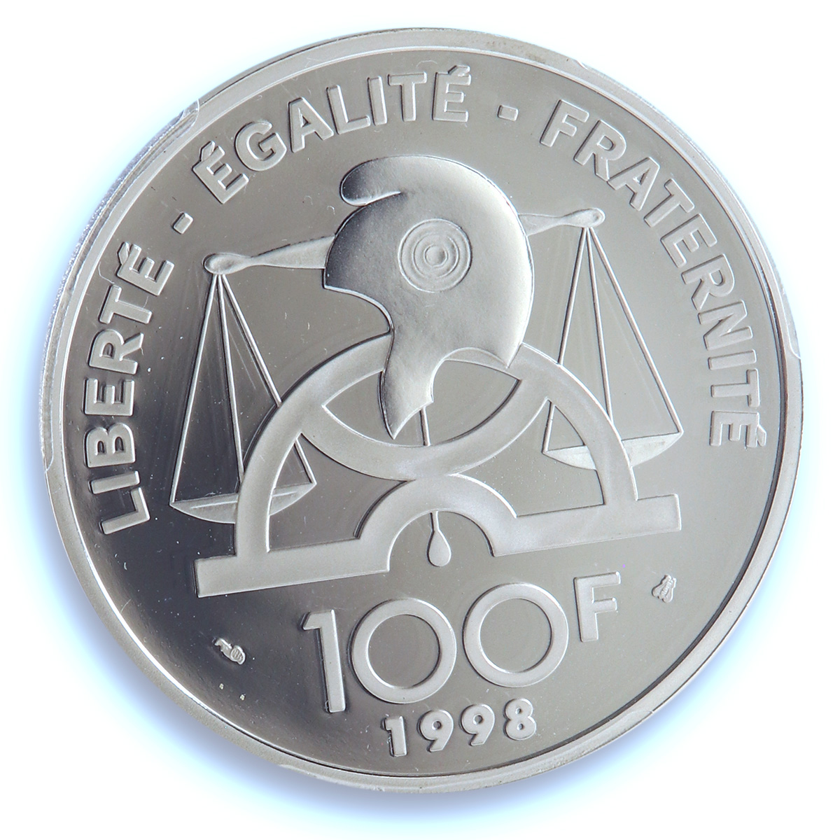 France 100 francs Condorcet KM-1201 Revolutionary PR 70 PCGS silver coin 1998 France 100 francs Condorcet KM-1201 Revolutionary PR 70 PCGS silver coin 1998