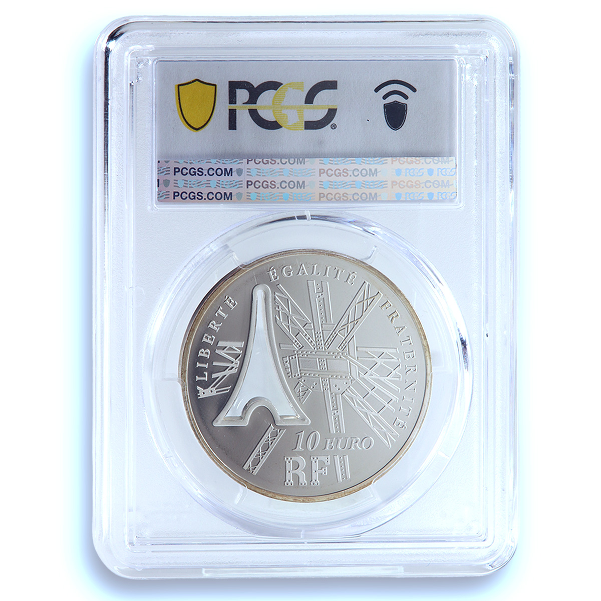 France 10 euros Gustave Eiffel Architecture Tower PR 68 PCGS silver coin 2009 France 10 euros Gustave Eiffel Architecture Tower PR 68 PCGS silver coin 2009