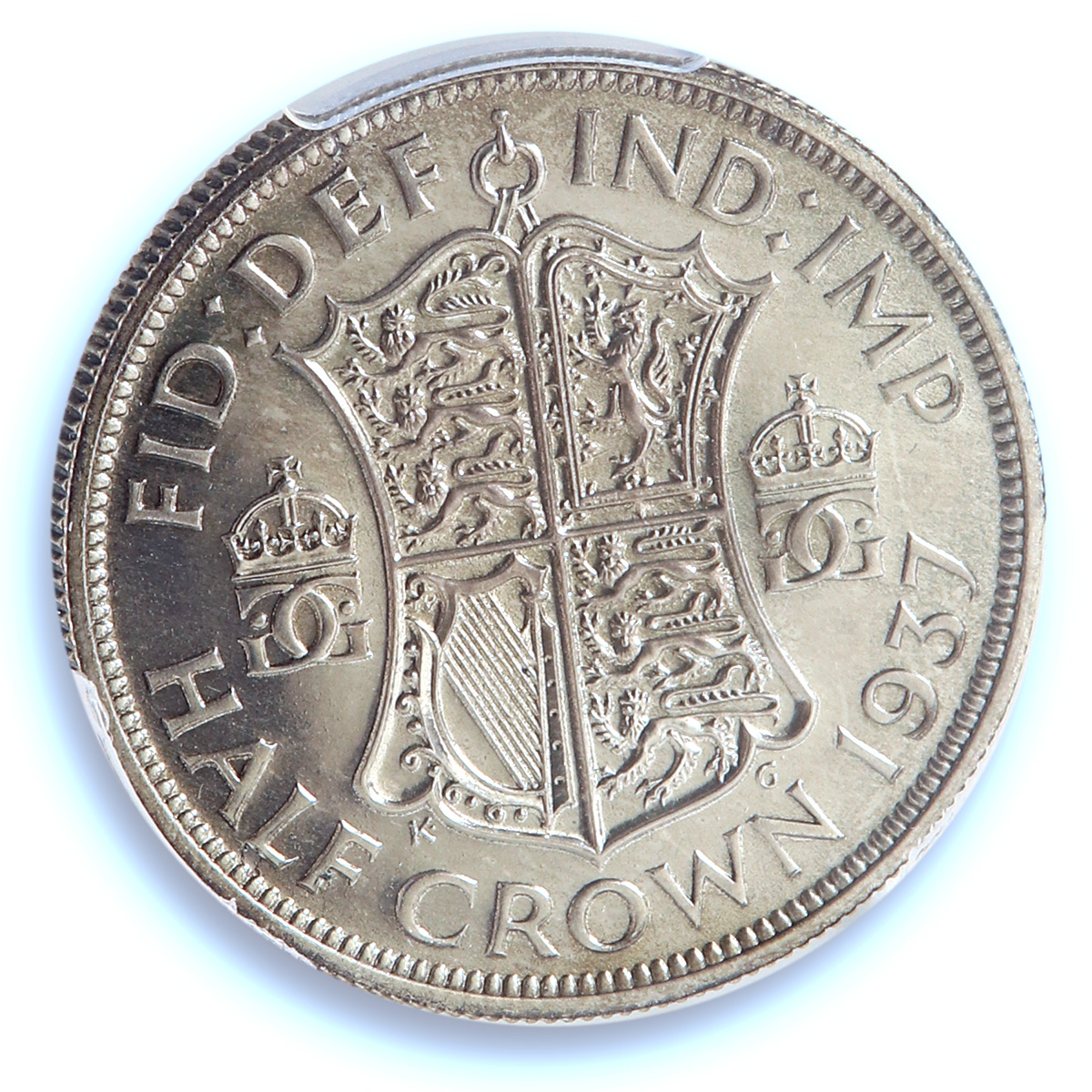 Great Britain 1/2 crown George VI KM-856 S-4080 PR 65 PCGS silver coin 1937
