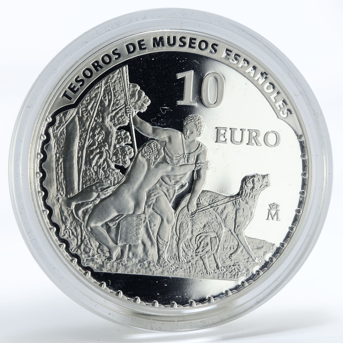 Spain 10 euro Museum - Tiziano proof silver coin 2013