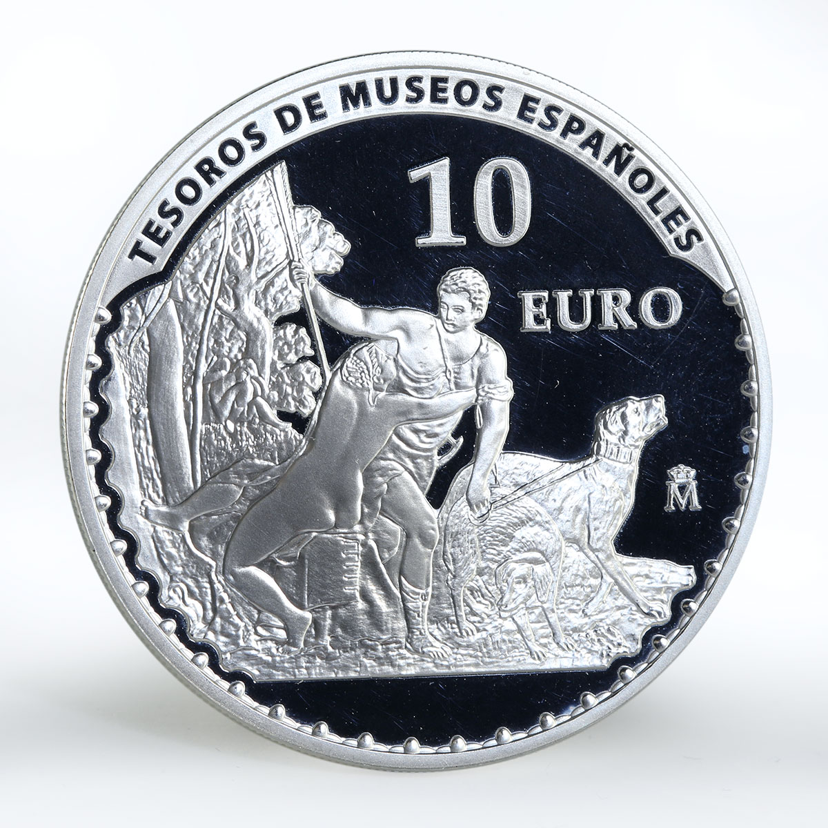 Spain 10 euro Museum - Tiziano proof silver coin 2013